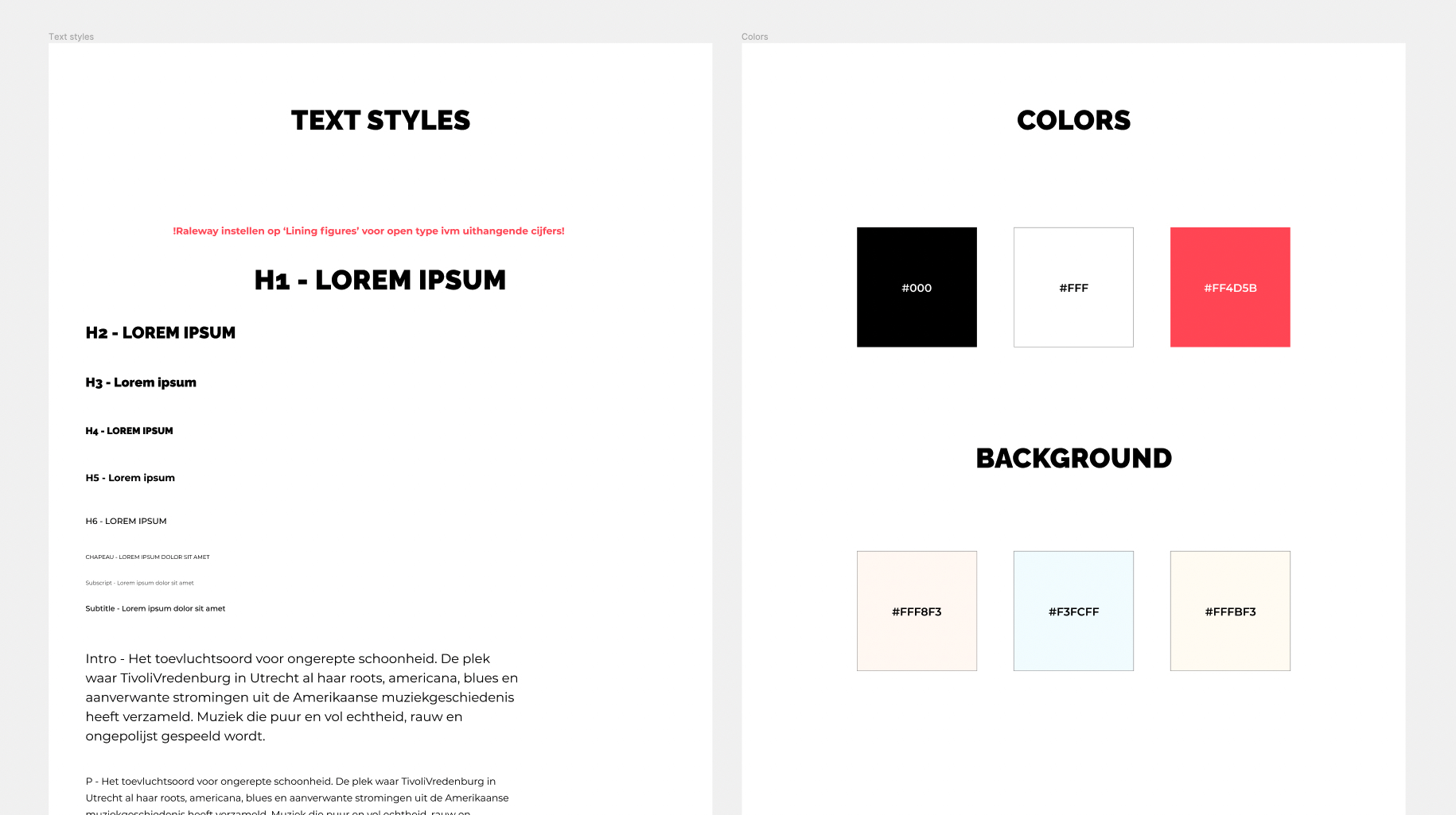 Componenten, kleuren en typografie in een duidelijk design system