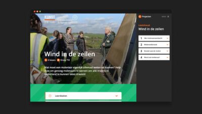 Website met lesmateriaal van Kunst Centraal
