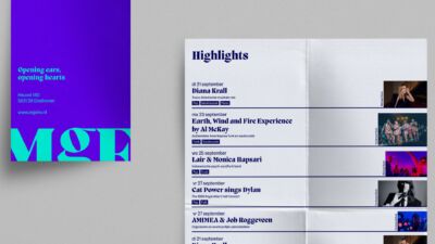 Het programmaboekje van Muziekgebouw Eindhoven