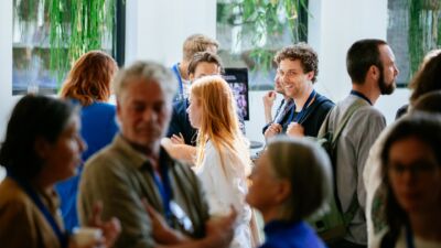 Borrel tijdens de Meetup van Eagerly