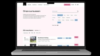 Cursusoverzicht op de website van CKE.