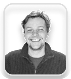 Developer Lars op een profielfoto