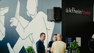 meetup borrel in de K.F. Hein Foyer